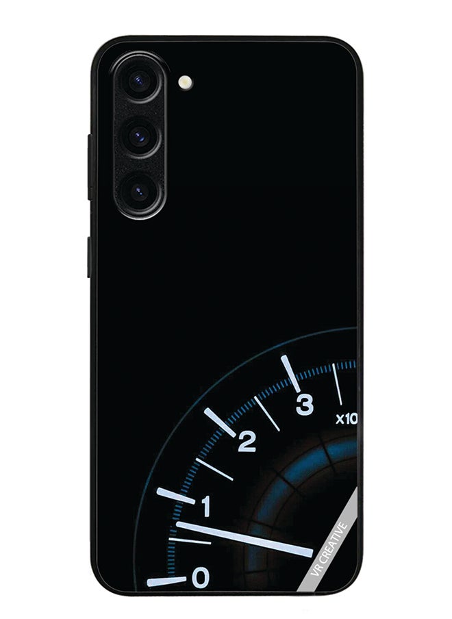 Protective Case Cover For Samsung Galaxy S24 Speedometer Design Multicolour