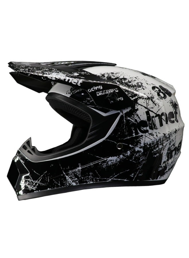 كوكيباوK 4 قطعة كاملة اجهزةحماية خوذات الدراجات النارية خوذات الدراجة الشارعخوذات السباق خوذة سيارة الكرتون  مناسب شباب الأولاد والبنات - Image 5