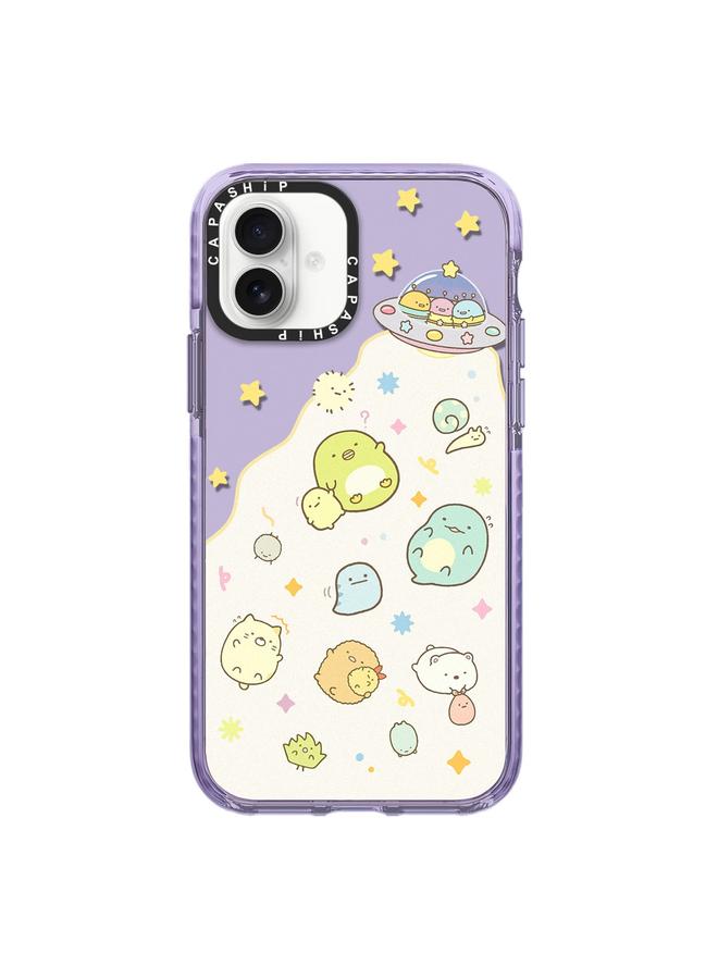 The Bros Case For iPhone 16 Plus Simple Illustration Pattern Full Coverage Phone Case