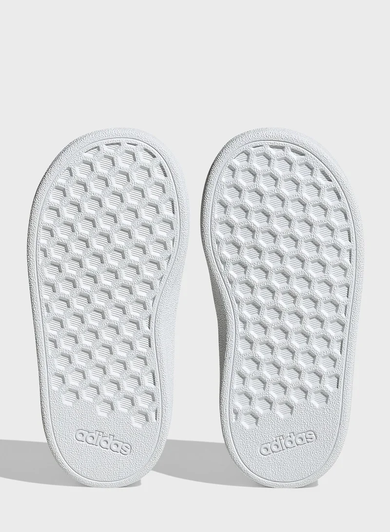 Adidas Grand Court Lifestyle Hook And Loop Shoes