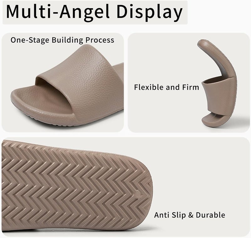 D.D.Star Big Size Bathroom Slippers For Men and Women Non-Slip Quick Drying Shower Shoes Comfortable And Soft Sole Slide On Sandal - Image 3