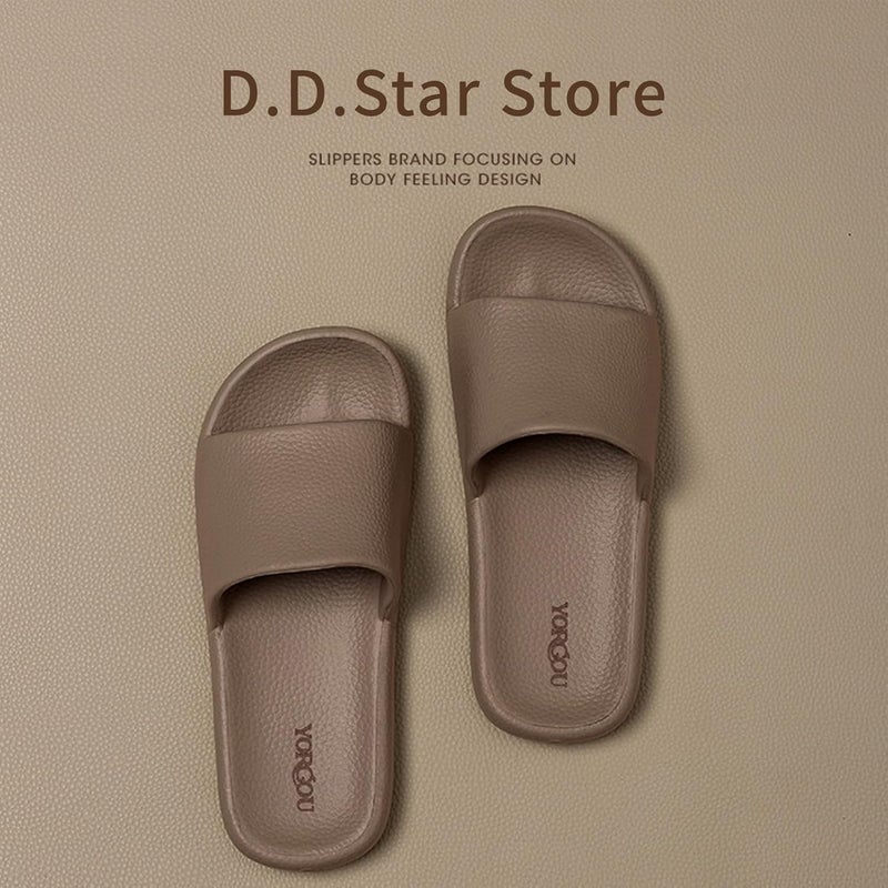 D.D.Star Big Size Bathroom Slippers For Men and Women Non-Slip Quick Drying Shower Shoes Comfortable And Soft Sole Slide On Sandal - Image 5