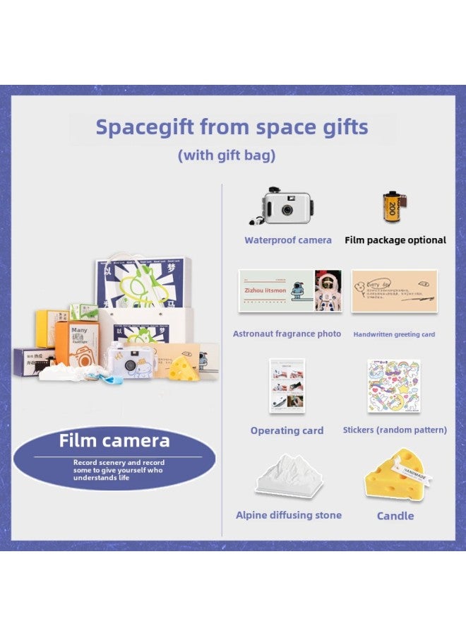 Generic Birthday Gift Girls Non-Parole Camera Student Party Starter Film Fool Retro Film Tanabata Valentine's Day-Color:Film--back Hat Shiba Inu_limited Edition-official Gift Box (excluding Film)  - Image 4