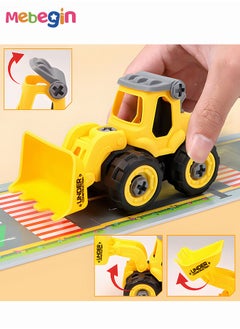 MEBEGIN Construction Vehicle Toys With Play Mat For Kids  Disassembly And Assembly Of Track Toy Car Perfect Toy Cars Party Supplies  - Image 4
