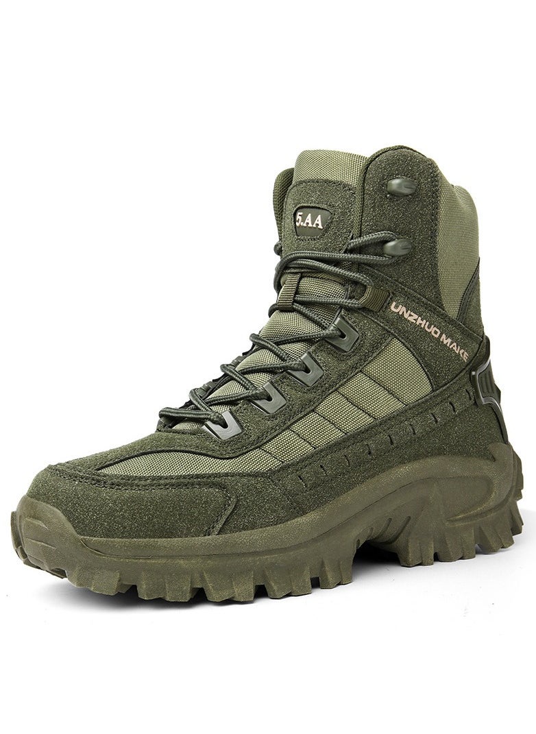 Loquat - Men's High Top Anti Slip And Wear-Resistant Shoes - Image 1