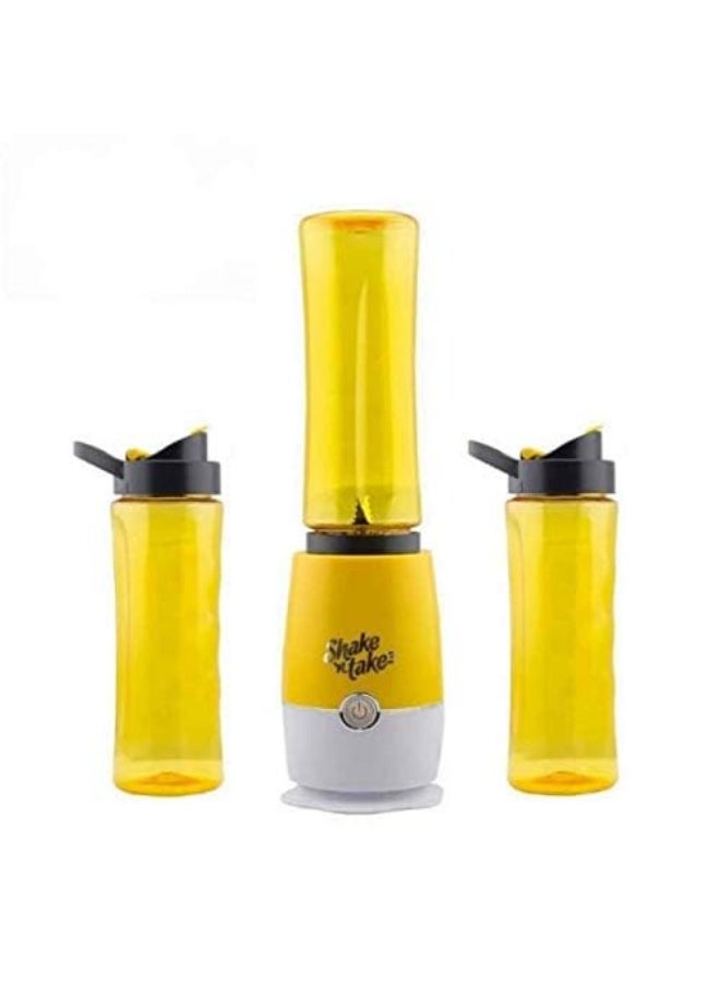 Shake 'n' Take Smoothie Maker & Juice Mini Blender – 400ml Portable Personal Blender for Shakes, Smoothies & Juices