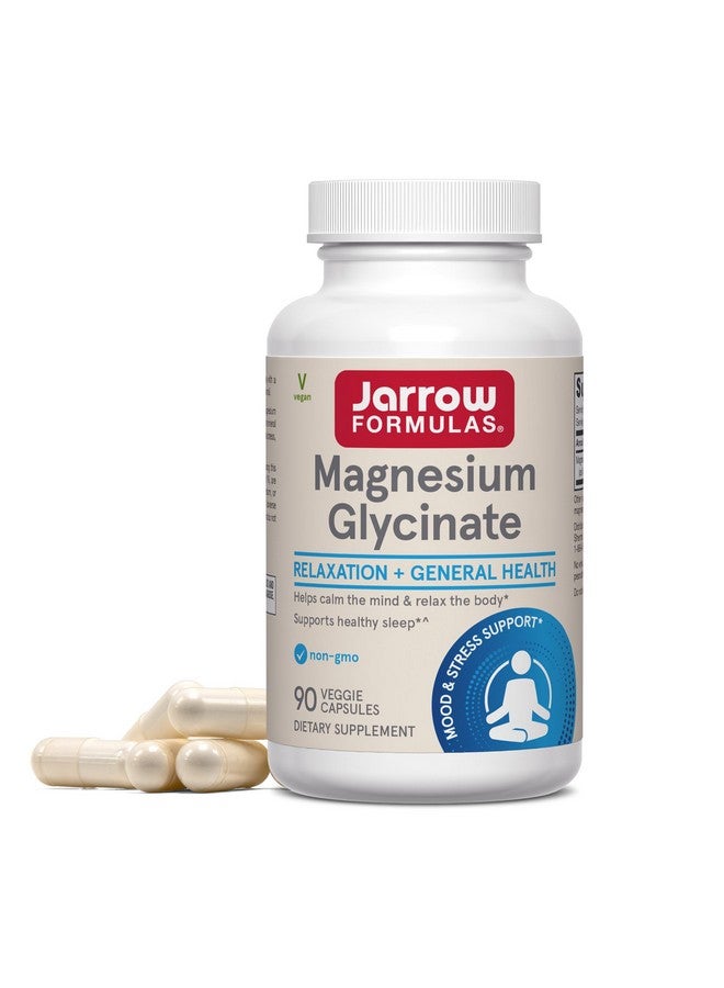 جارو فورملاز كبسولات نباتية من جارو فورميولاز، جليسينات المغنيسيوم - 360 ملغ من المغنيسيوم لكل حصة، تدعم الاسترخاء والنوم الصحي، 90 كبسولة، تكفي لمدة 30 يومًا - Image 1