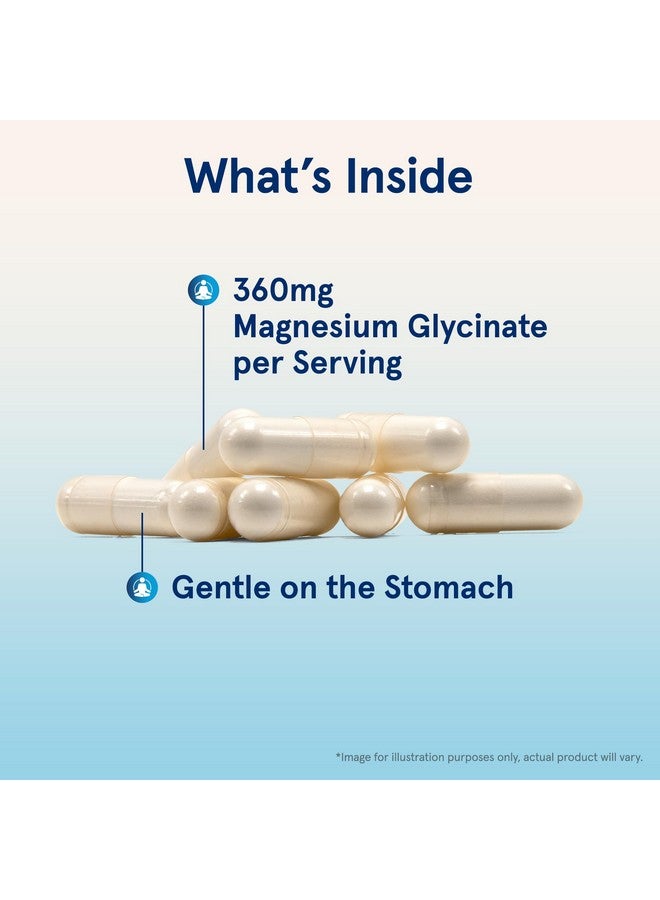 جارو فورملاز كبسولات نباتية من جارو فورميولاز، جليسينات المغنيسيوم - 360 ملغ من المغنيسيوم لكل حصة، تدعم الاسترخاء والنوم الصحي، 90 كبسولة، تكفي لمدة 30 يومًا - Image 2