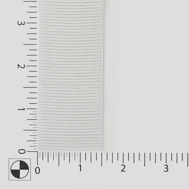 Dritz Dritz Ribbed NonRoll Woven 112Inch by 114 Yard White Elastic - Image 2