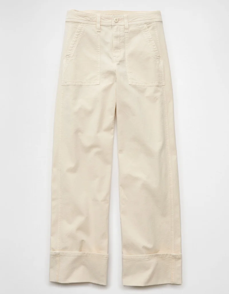 American Eagle  AE Stretch High-Waisted Stovepipe Pant for Women | Best Price UAE