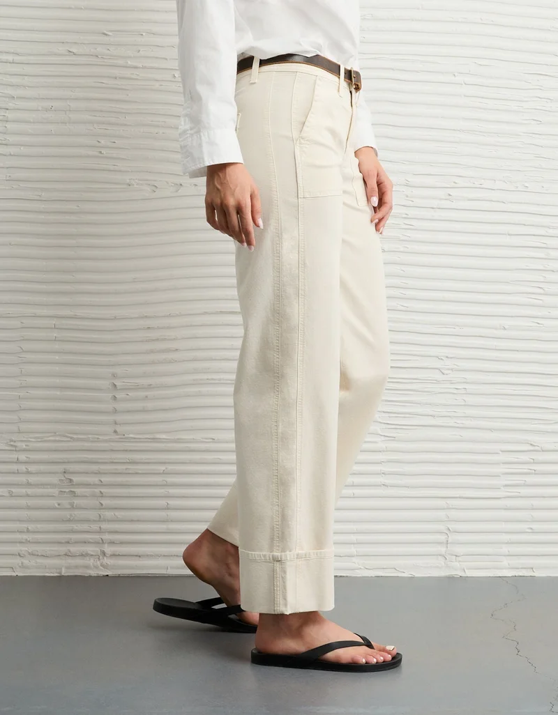 American Eagle  AE Stretch High-Waisted Stovepipe Pant for Women | Best Price UAE