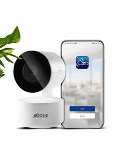 Ozone Ozone OZ- Life-PC-01 Smart PTZ Indoor 2 MP Wi-Fi Camera | Full HD Camera with 360° | Motion Detection | Cloud & Sd Card Support upto 128 GB | 2 ways Audio Talk | Smart Access with Alexa & Google  - Image 1