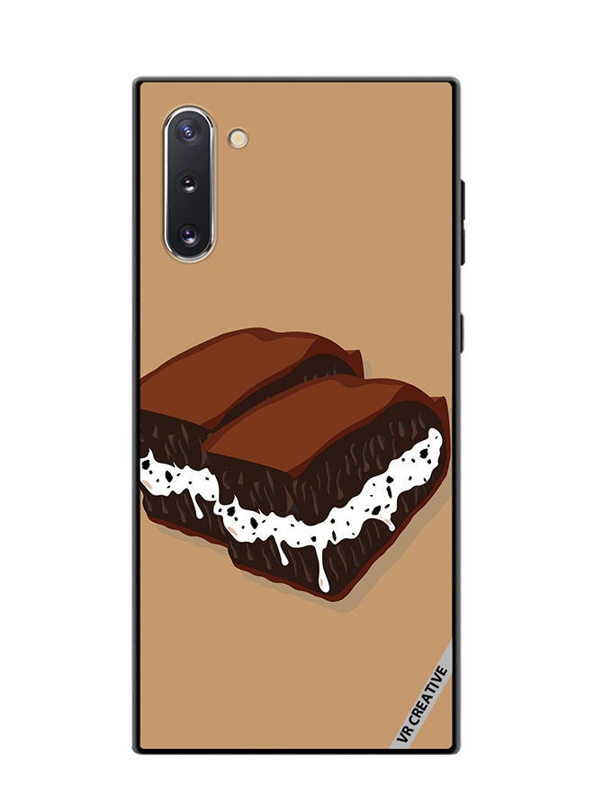VR CREATIVE Protective Case Cover For Samsung Galaxy Note10 5G Brownies Design Multicolour - Image 1