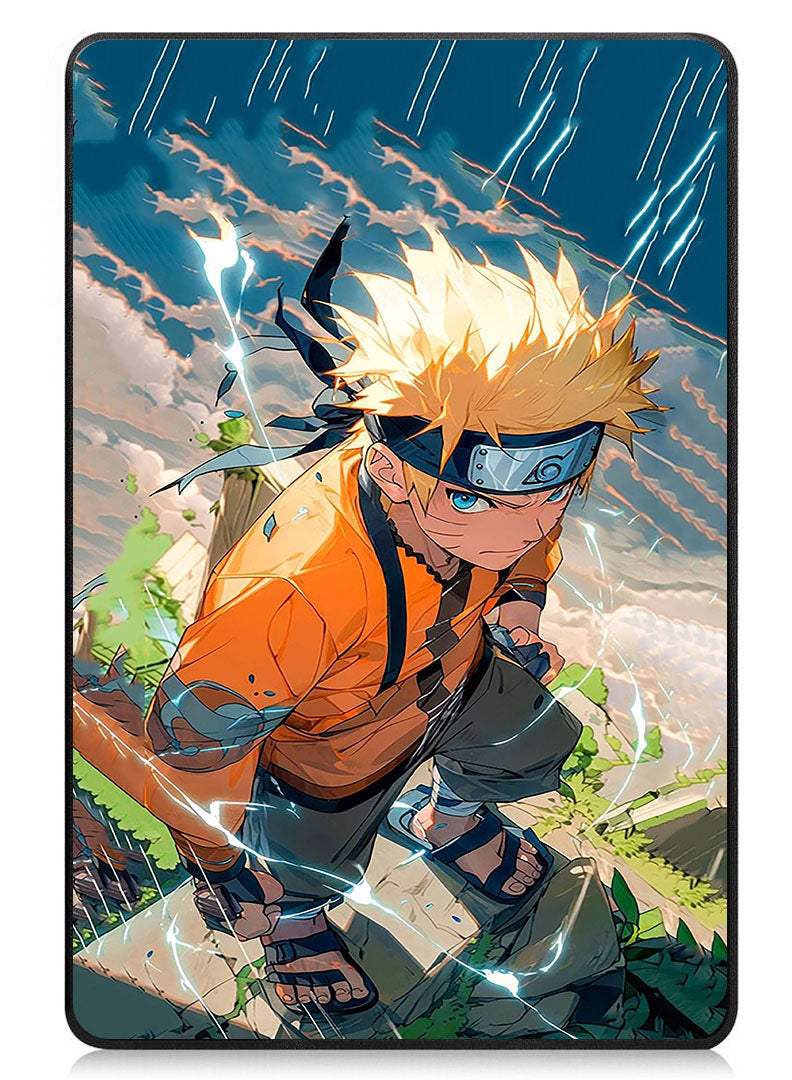Theodor Protective Flip Case For Samsung Galaxy Tab S9 FE With Trifold Stand Auto Wake Sleep Shockproof Cover Anime Naruto 1 - Image 1