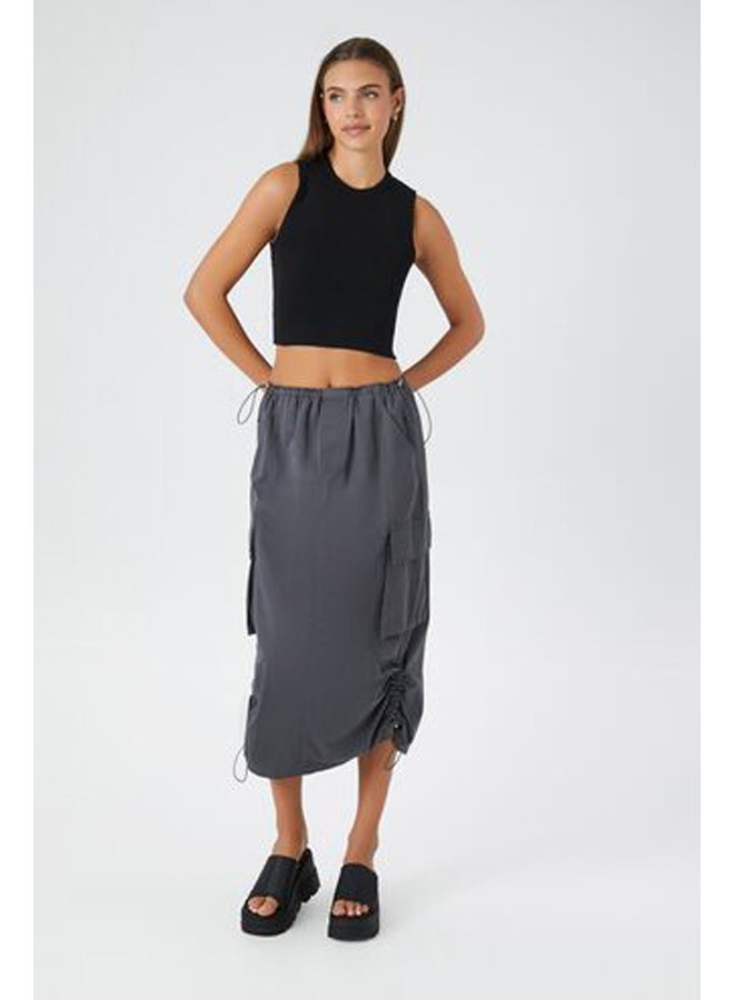 FOREVER 21 Sweater-Knit Cropped Tank Top - Image 4