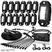 LEDMIRCY Pure White Rock Lights Kit with Switch Wire Harness 12PCS LED Rock Lights White for Off Road Trucks ATV UTV SUV RZR Underglow Trail Rig Light High Power Under Body Waterproof Shockproof - Image 2