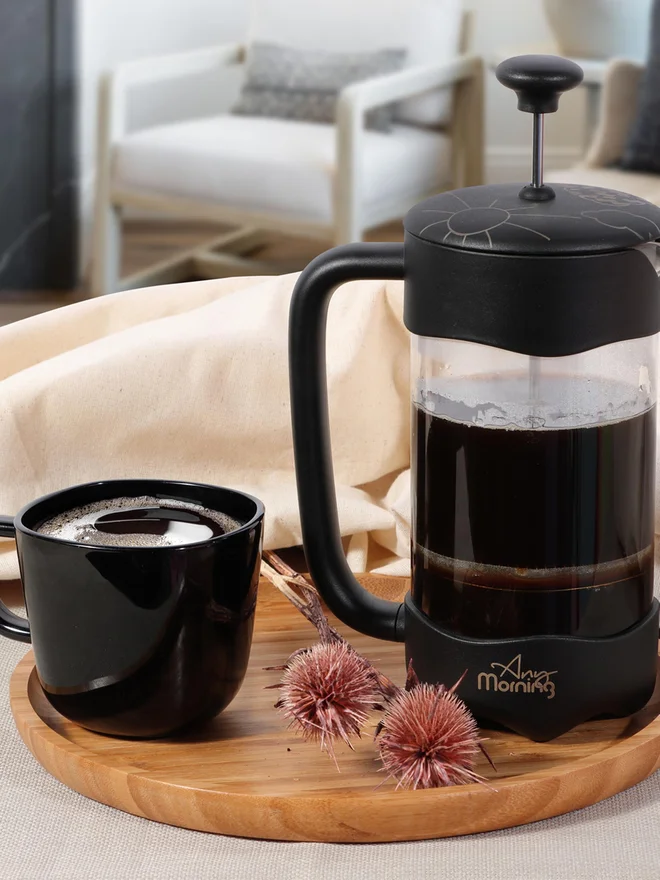 Any Morning Any Morning French Press Coffee and Tea Maker 350ml FY92