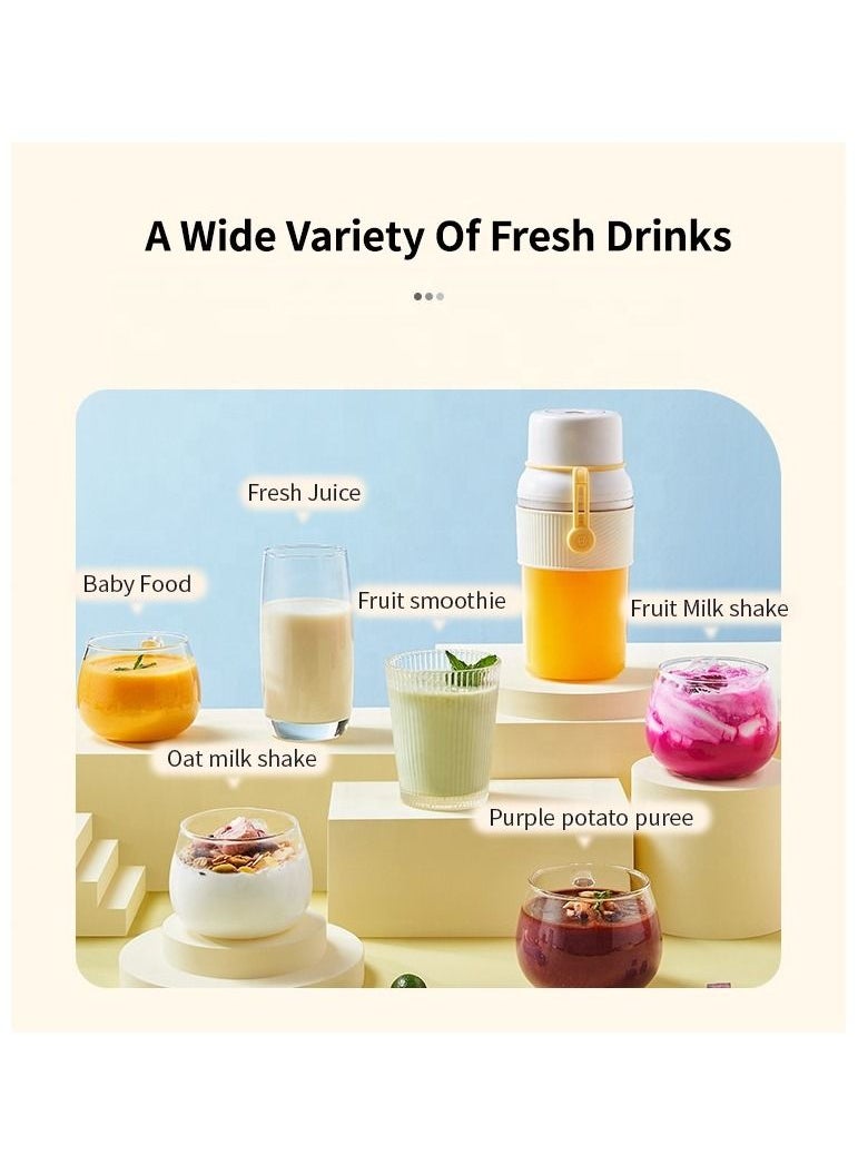 Rechargeable USB Portable Blender Fruit to Juice Easy Carry Personal Use