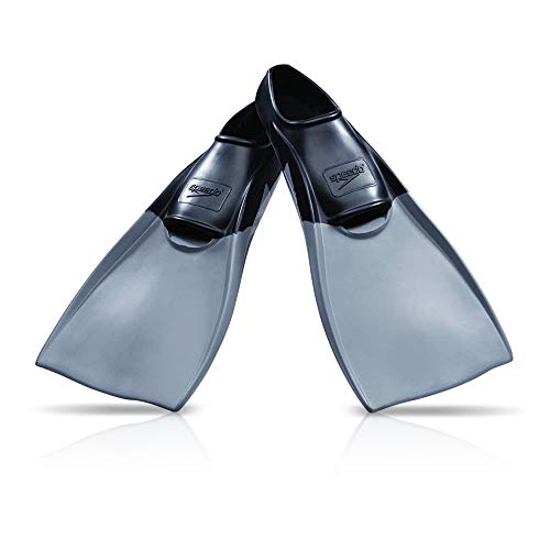 Speedo Unisex-Adult Swim Training Fins Rubber Long Blade - Image 1