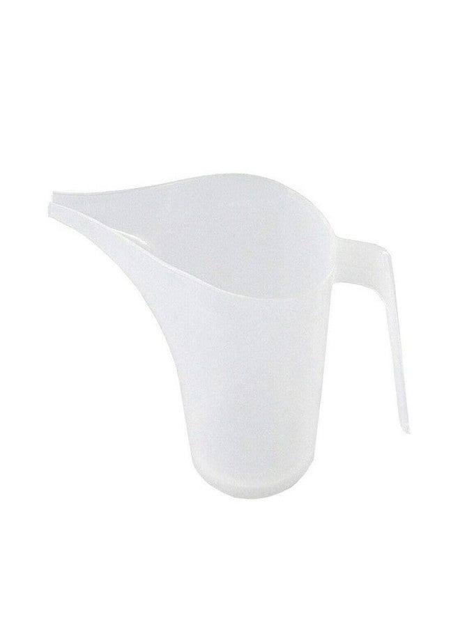 PZRT PP Measuring Pitcher Tip Mouth Plastic Measuring Jug Cup Graduated Surface Cooking Kitchen Bakery Tool Liquid Measure Jug Supplies, 33.8 oz./ 1000ml Capacity - Image 1