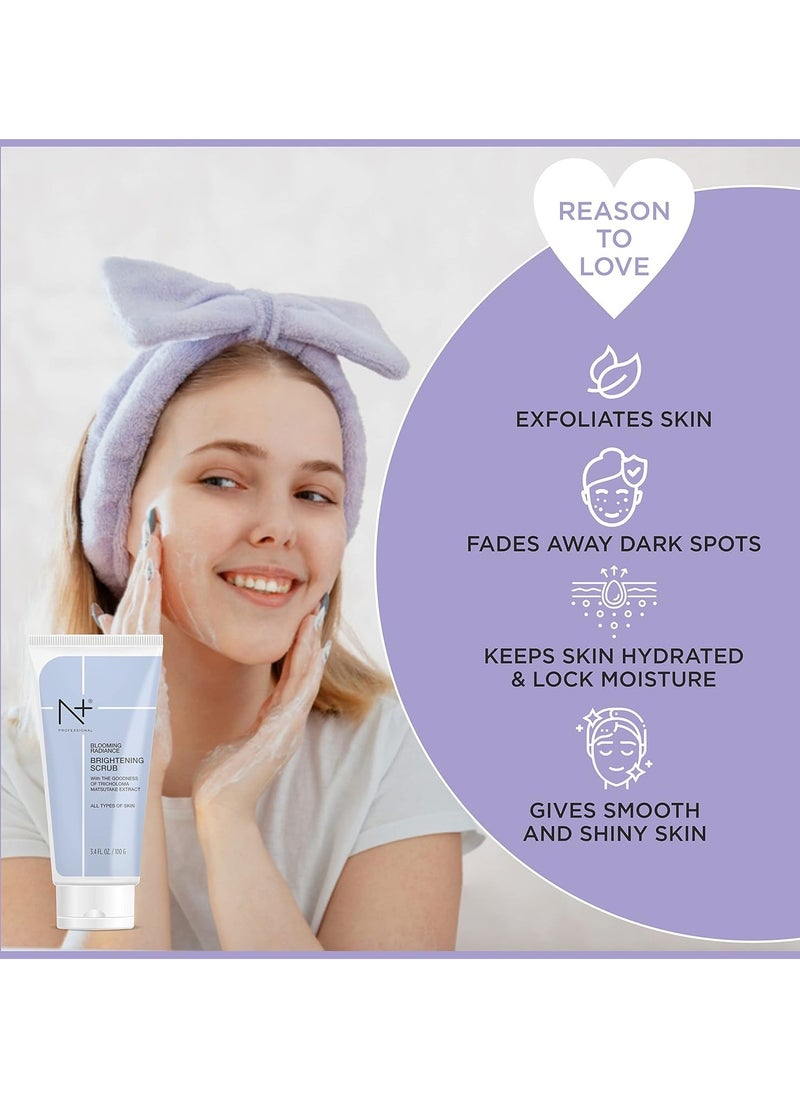 N Plus Professional N Plus Professional Blooming Radiance Brightening Scrub, With the goodness of Tricholoma Matsutake Extract.  - Image 5