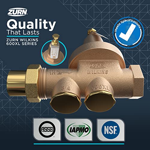 Zurn Wilkins 1-600XL 1" 600XL Pressure Reducing Valve - Image 3