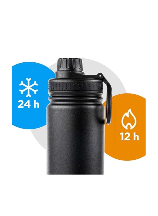 Atlasware SOLARA Insulated Water Bottle 650ml, Hot Water Bottle, Thermosteel Water Bottle for Travel, Home, Office, School, Gym, Adults, Water Bottle Hot and Cold, Sipper Bottle, Pink Teal  - Image 4