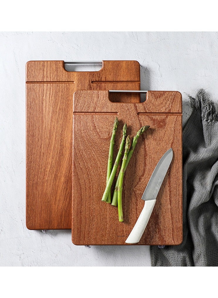 Sky View Wood Cutting Board for Kitchen 2.5 CM (1 Inch) Thick Butcher Block Cheese Charcuterie Board Charcuterie And Chopping Butcher Block for Meat 30 X 40 CM(11.8 X 15.75 Inch) - Image 4