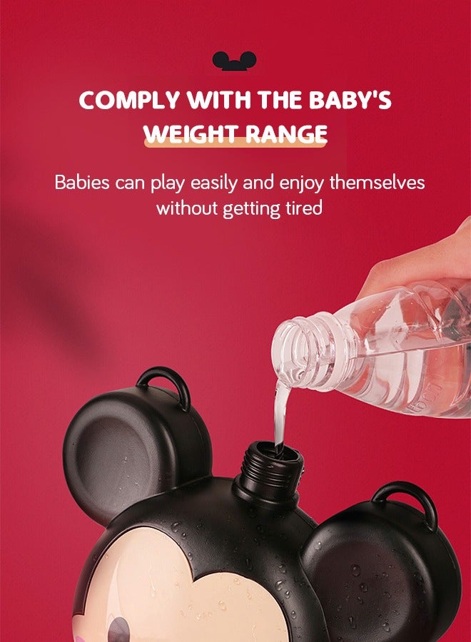 GROIC Backpack Water Guns Squirt Gun Water Toys Soaker Squirt Gun Water Gun with 800ml Capacity Tank Adjustable Straps,Water Blaster for Kid Pool Toy Summer Swimming Pool Beach Sand Water Fighting Toys - Image 4