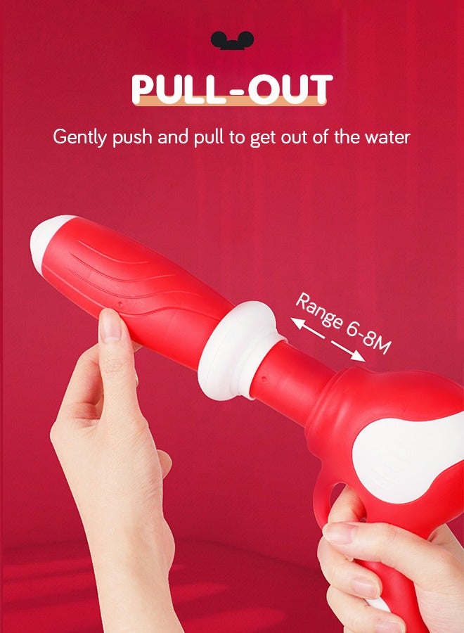 GROIC Backpack Water Guns Squirt Gun Water Toys Soaker Squirt Gun Water Gun with 800ml Capacity Tank Adjustable Straps,Water Blaster for Kid Pool Toy Summer Swimming Pool Beach Sand Water Fighting Toys - Image 3