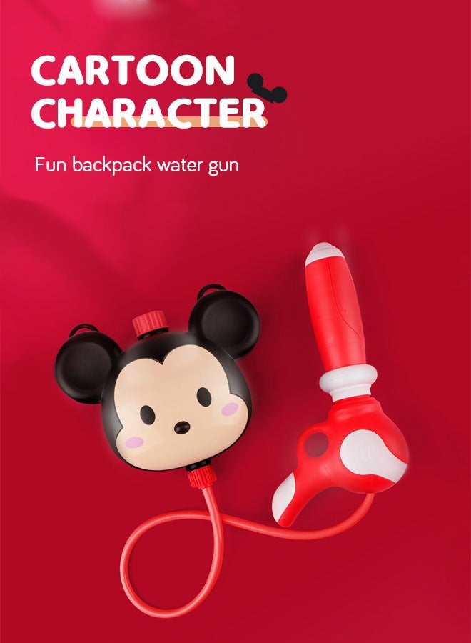 GROIC Backpack Water Guns Squirt Gun Water Toys Soaker Squirt Gun Water Gun with 800ml Capacity Tank Adjustable Straps,Water Blaster for Kid Pool Toy Summer Swimming Pool Beach Sand Water Fighting Toys - Image 2