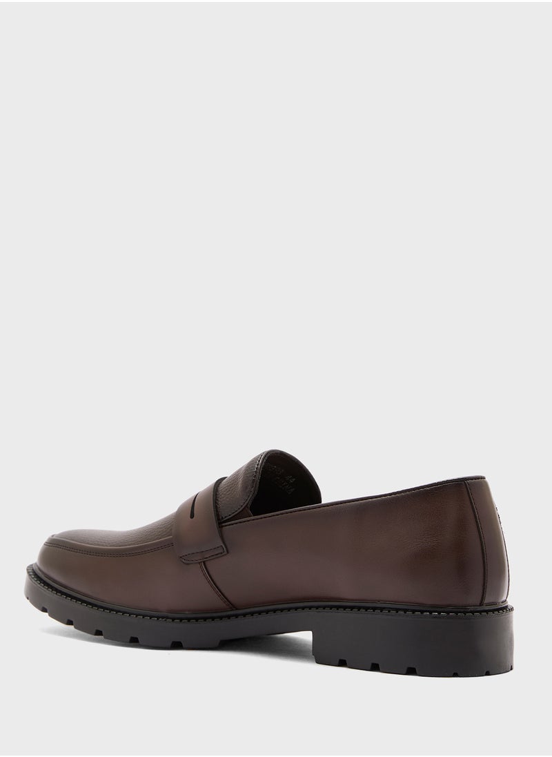 Robert Wood - Chunky Sole Formal Slip Ons - Image 1