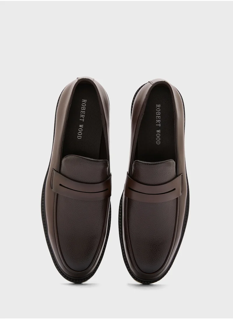 روبرت وود Chunky Sole Formal Slip Ons