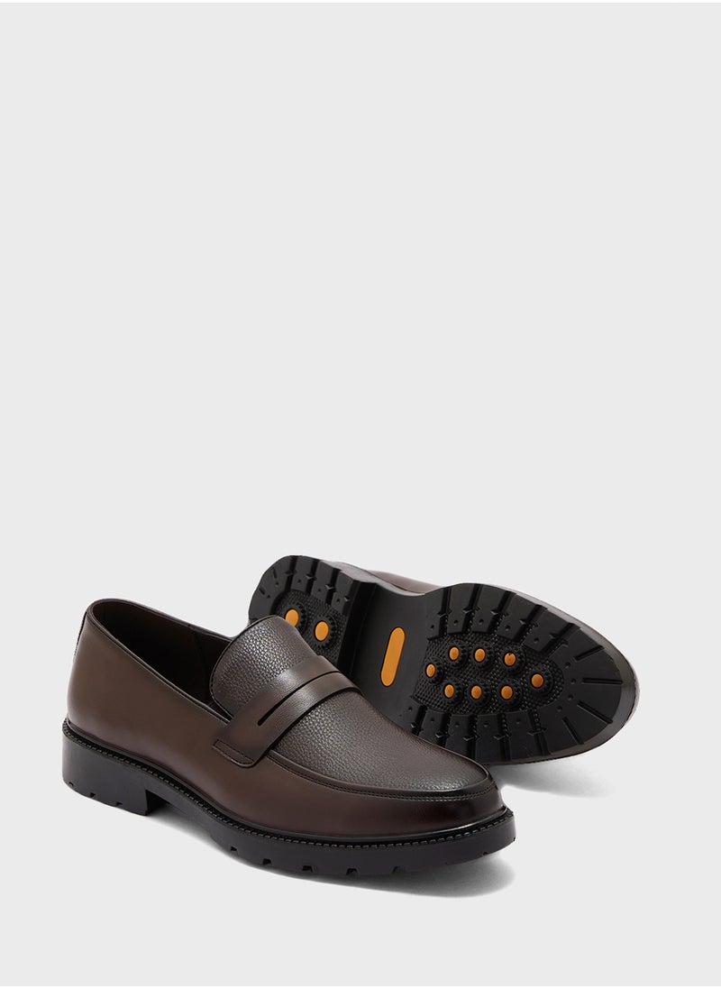 Robert Wood - Chunky Sole Formal Slip Ons - Image 1