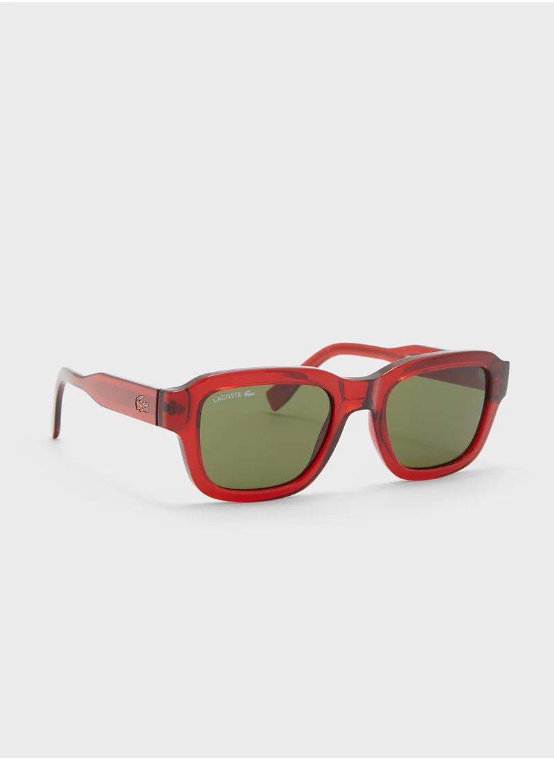 لاكوست Oval Sunglasses