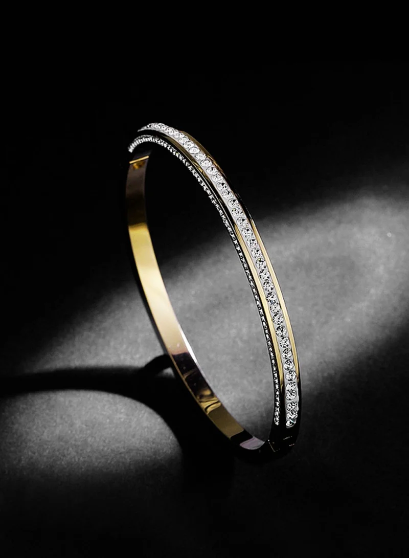 celovis Marilyn Encircling Band Of Zirconia Bangle