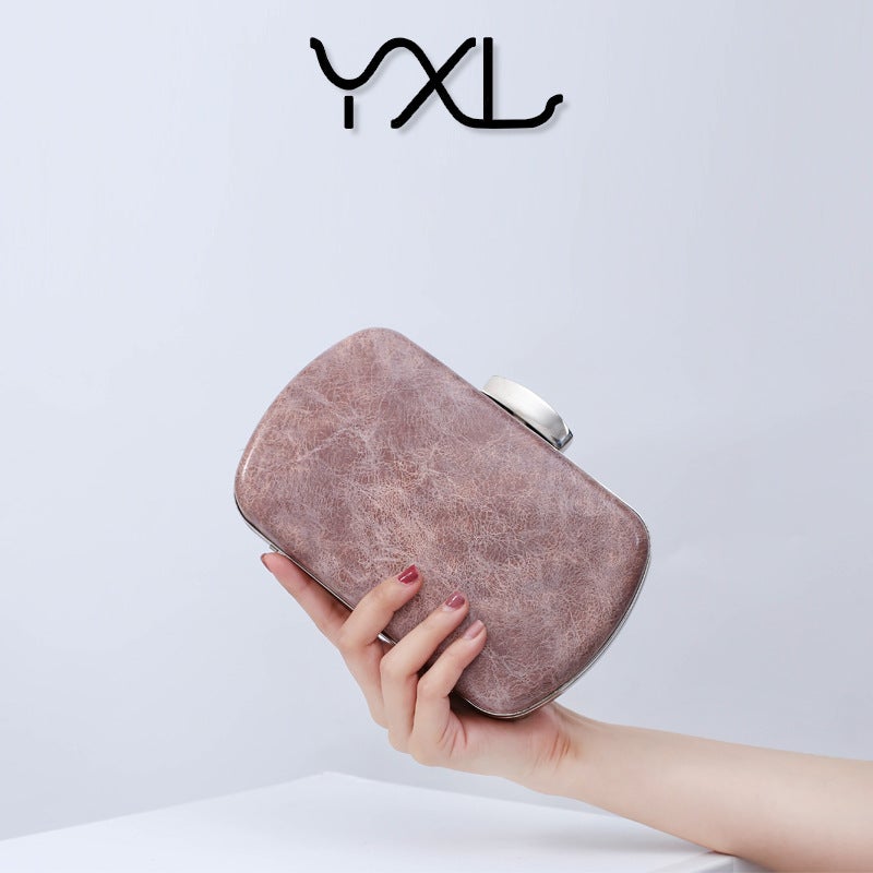New Fashion Gradient Pu Evening Bag Women'S Hand-Held One-Shoulder Chain Underarm Banquet Bag One-Piece Delivery - Image 3