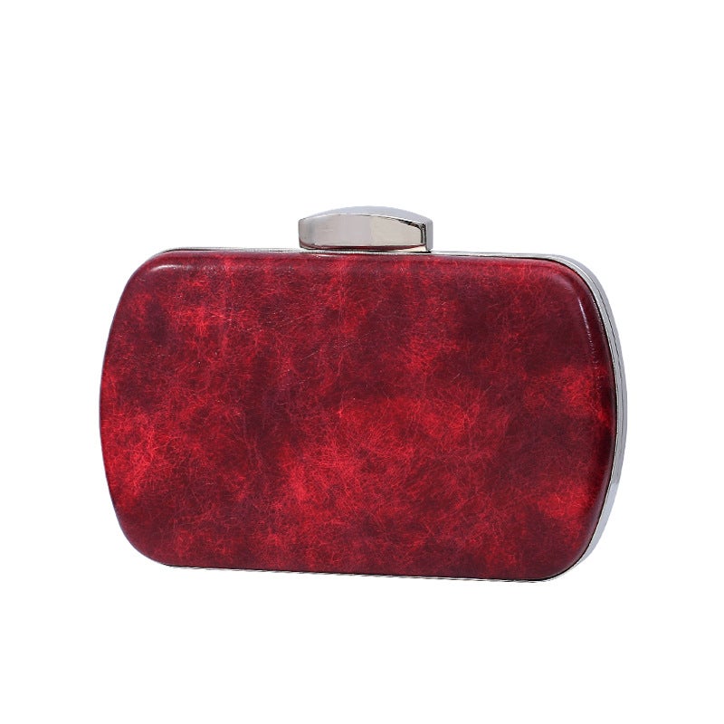 New Fashion Gradient Pu Evening Bag Women'S Hand-Held One-Shoulder Chain Underarm Banquet Bag One-Piece Delivery - Image 2