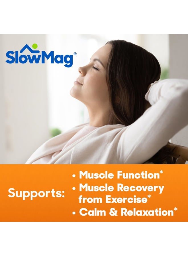Slow-Mag SlowMag Magnesium Citrate Gummies - Supports Muscle Health, Recovery & Relaxation, Natural Berry Flavored, 60 Count - Image 4