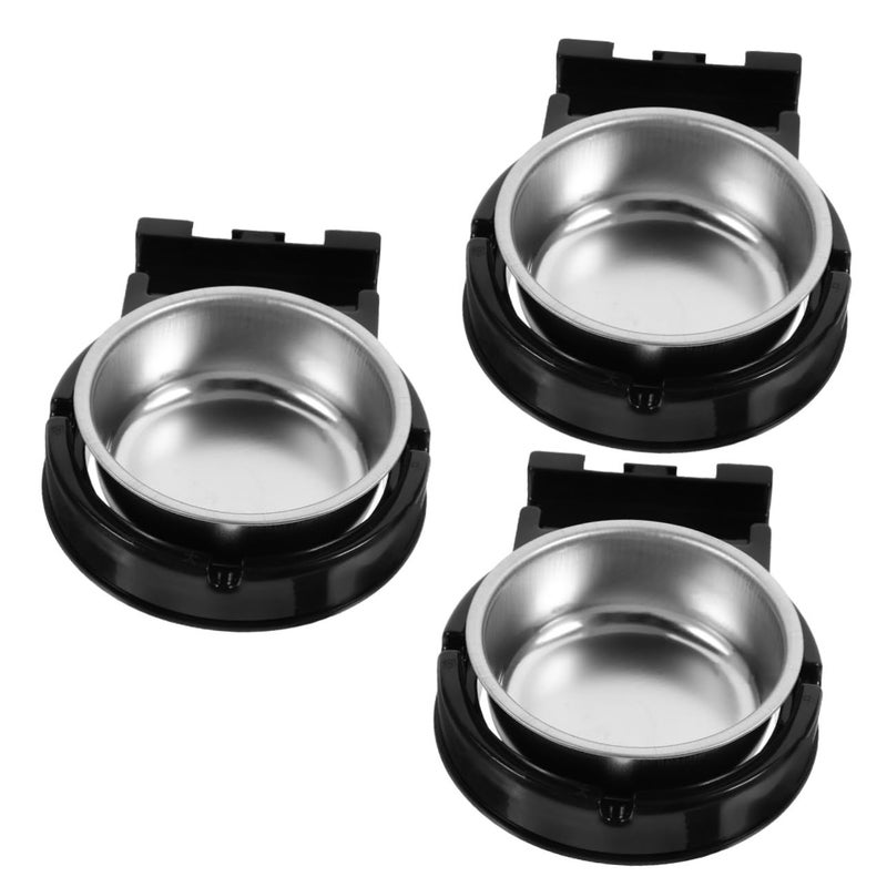 3 Pack Wall Mounted Stainless Steel Ashtray Space Saving For Bars Toilets - Image 2