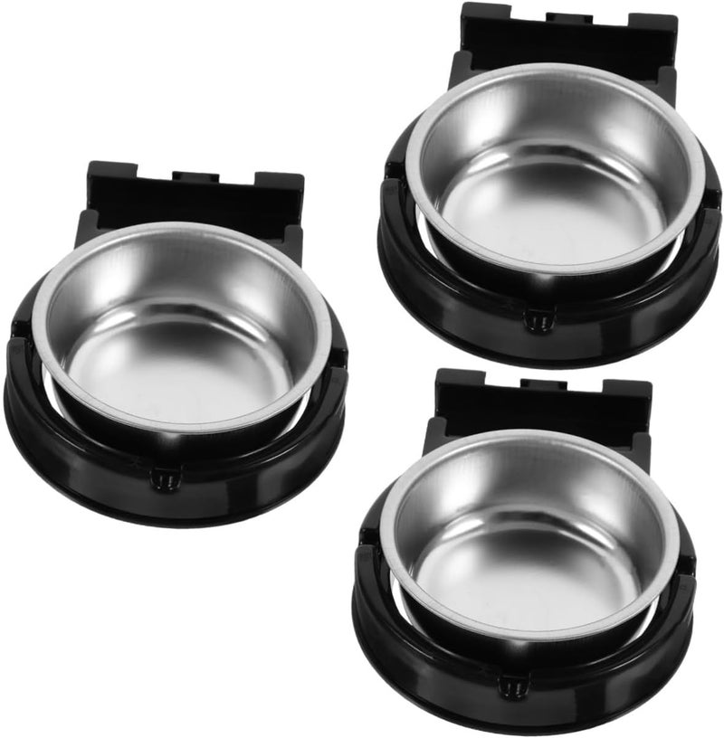 3 Pack Wall Mounted Stainless Steel Ashtray Space Saving For Bars Toilets - Image 1