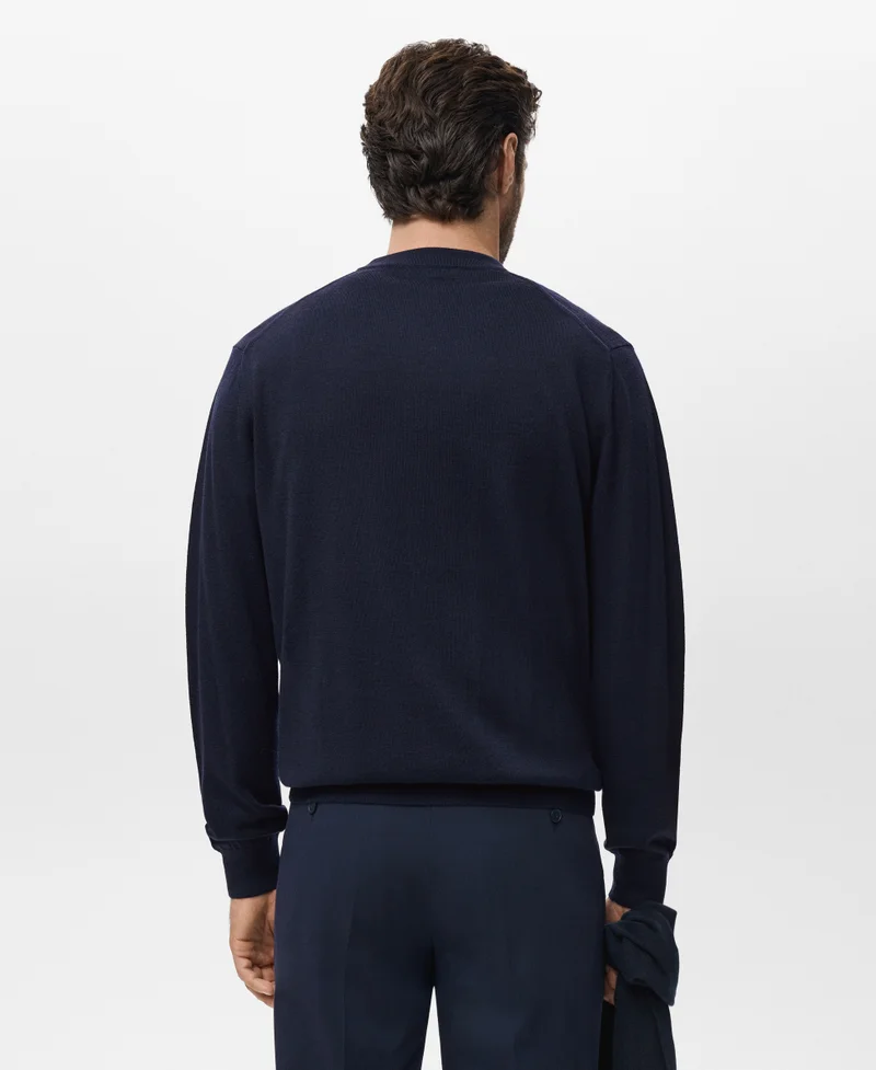 مانجو مان 100% merino wool cardigan