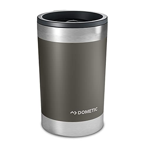 DOMETIC Thermo Tumbler, Stainless Steel, Vacuum Insulated with Splash Resistant Press-fit Function Lid (Ore, 10 Oz) - Image 1