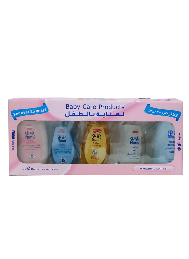 Nunu - Baby Care Products 5x200ml - Image 1
