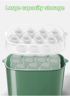 Joyelink Baby Bottle Sterilizer, Electric Steam Bottle Sterilizer and Dryer, 5 in 1 Baby Milk Warmer Bottle/Sterilizer Universal Fit for All Baby Items Accessories（Green）  - Image 3