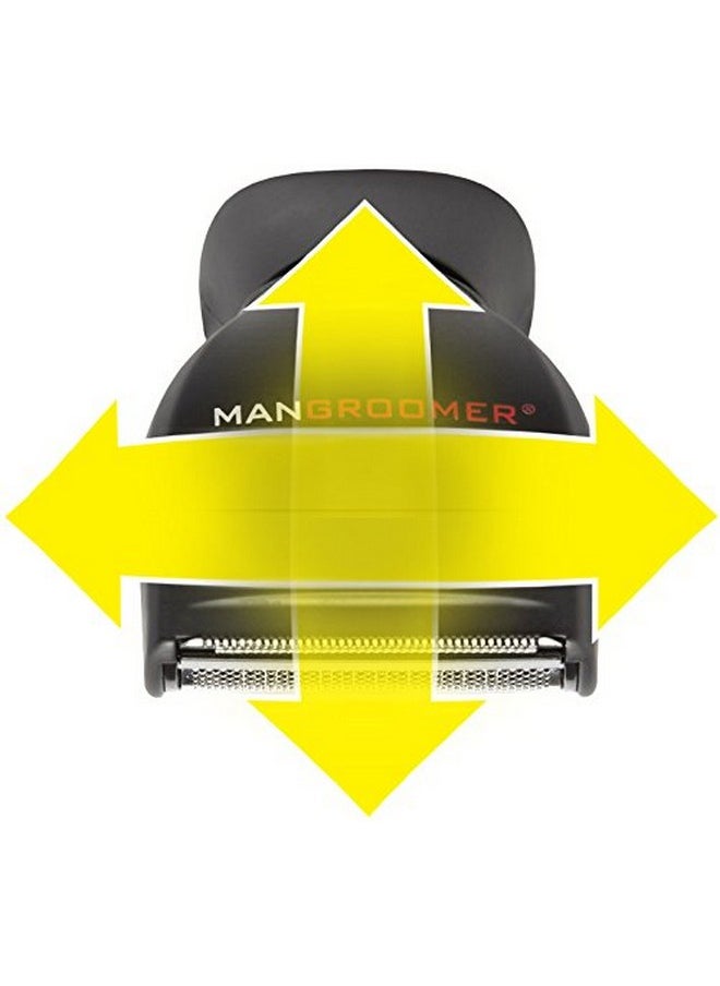 MANGROOMER Angroomer Back Hair Shaver Replacement Complete Attachment Head With Shock Absorber Neck And Smooth Shaving Foil  - Image 4