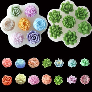 RKG ENTERPRISES 2pc Flower Silicone Mold Rose Succulent Plant Resin Candle Peony Craft Mold - pzsku/ZC0E0084C431D9B4EC598Z/45/1745821256/b115e995-20e8-4758-b8ea-e391b6f9cf0e