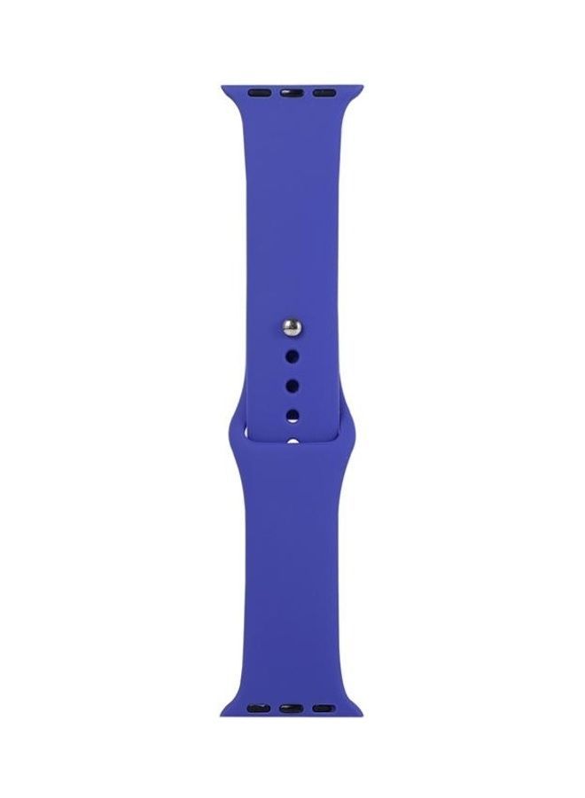 NIBEMINENT Replacement Watchband For Apple Watch Purple - Image 1