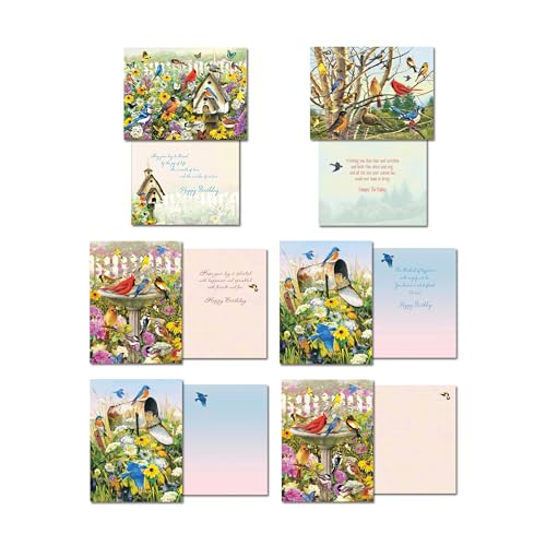 Leanin' Tree, Wings and Wishes, Greeting Cards Assortment Box, Assorted Cards with Envelopes All Occasion, (20 Greeting Cards, 22 Colorful Envelopes) - Image 5