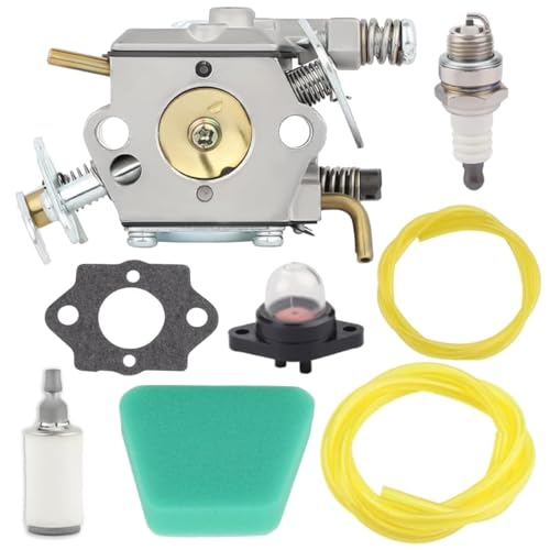 Harbot 1950 2050 2150 Carburetor For Poulan Chainsaw Parts 1900 2055 2175 2350 2450 2550 262 Wild Thing Chainsaw Replaces 545081885 530069703 C1Q-W8 C1Q-W14 WT 89 891 WT-324 - Image 1